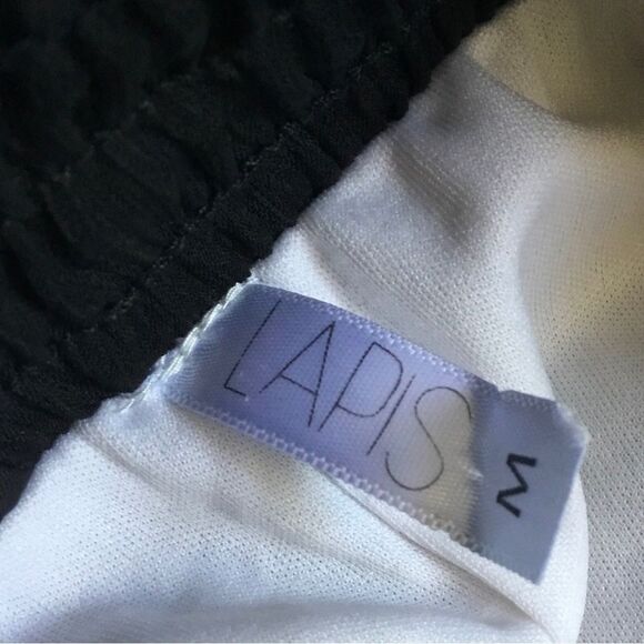 Blue and multi color floaty maxi skirt with corset style elastic waist fairycore - Picture 6 of 7